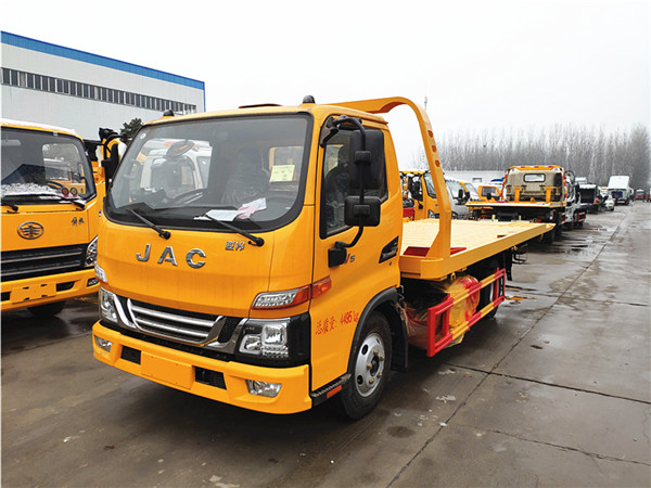 江淮駿鈴V5一拖二藍(lán)牌清障車