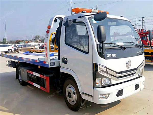 東風多利卡一拖二藍牌清障車 東風多利卡一拖二藍牌清障車